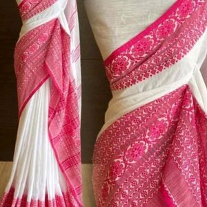 New Woven Pure Cotton Saree