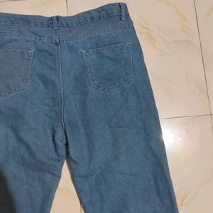 Flared Denim Jeans