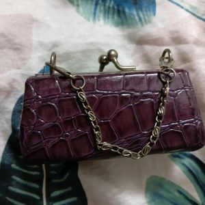 Mini Purple Wallet