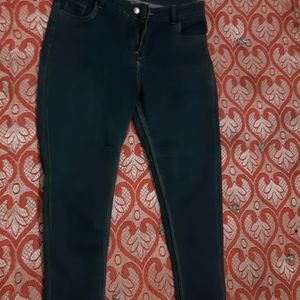 Navy Blue Skinny Jeans