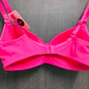 dark pink bra