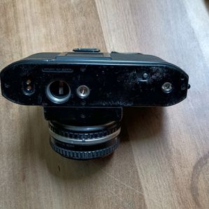 Vintage Canon Camera With Reel