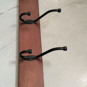 Antique Teakwood Wall Mounted Hanger...