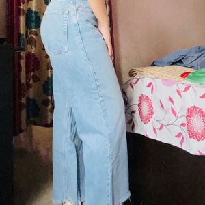 Wide Leg Jeans Denim