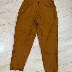 Tulip Brown Casual Trouser