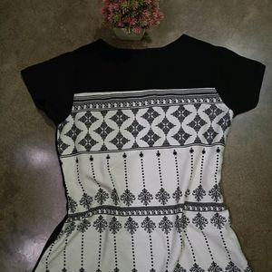 Beautiful Black and white kurta