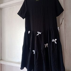 Black Cute Ribbon Dress ✧･ﾟ: *✧･ﾟ:*