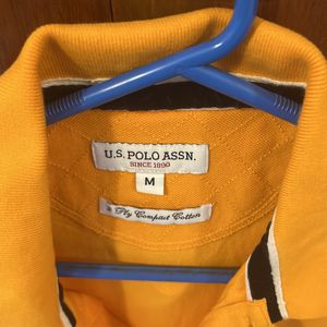 US Polo Yellow T Shirt