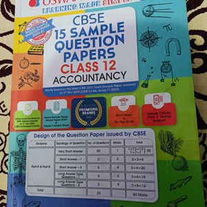 Accounts Sample Paper Class 12th