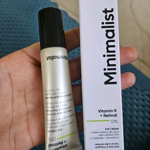 Minimalist Eye Cream