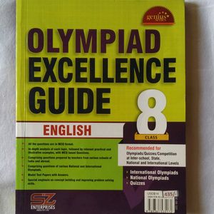 English Olympiad Book Class 8th