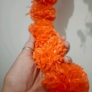 5 Piece Artifial Fluffy Flower Garland