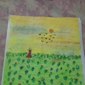 My Oil Pastels Drawing