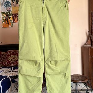 Bonkers Parachute Sage Green Trousers