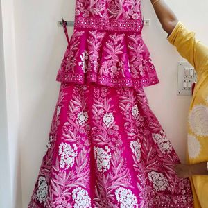 Pink Bridal Lehenga