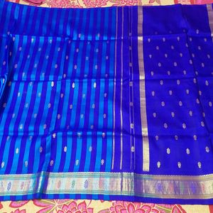 Vintage Pure Kanjivaram Silk Saree For Sale