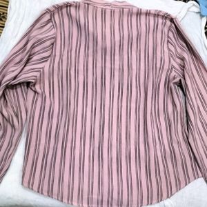 Pink Formal Top With Full Sleeves