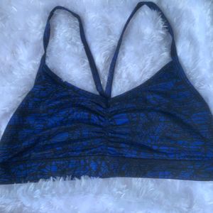 Blue Sport Bra