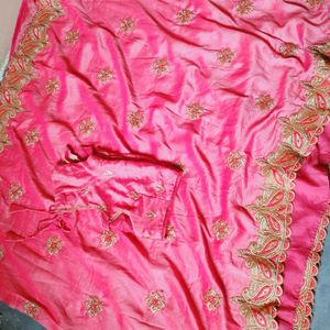 Festive Saree With Blouse New