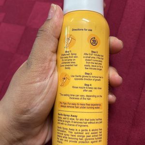 Hair Removal Spray Sealed