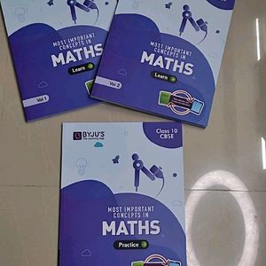 Byjus Maths Book Set For Class 10