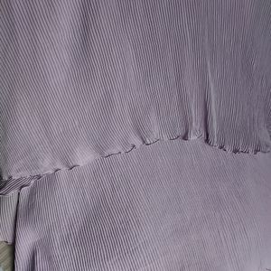 Lavender Accordion Top Size L