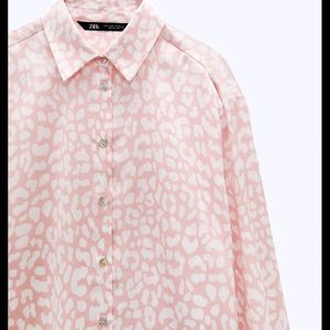 SATIN PRINTED SHIRT