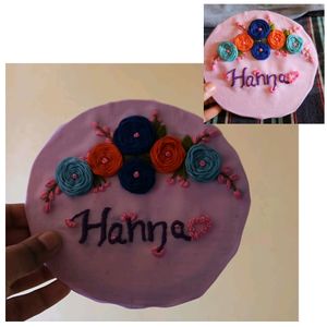 Name Embroidery Hoop