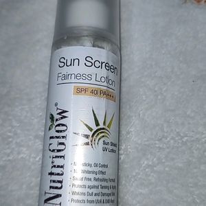 Sunscreen With SPF 40 | PA +++