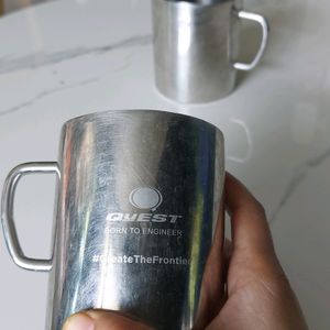 2 Steel Mugs