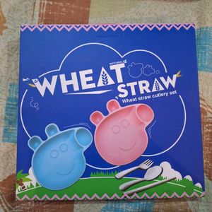 Wheat Straw Peppa Pig Cutlery