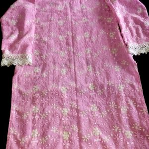 Pink Kurta Set