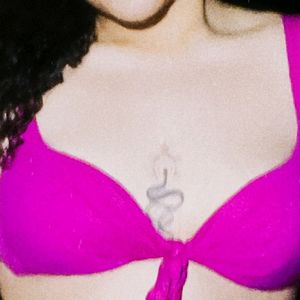 Magenta Purple Bikini Top