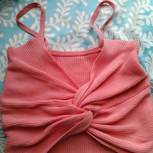 Pin Crop Top