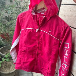 Nautica Pink Hooded jacket