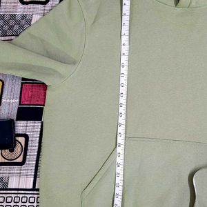 H&M Relaxed Fit Light Green Hoodie