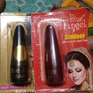 Kajal,Nail Polish, Sindooror Bindi Combo