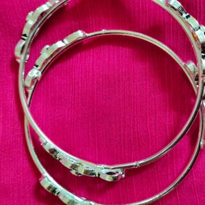 Silver Bangles Available New One