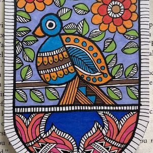 Madhubani Bookmark