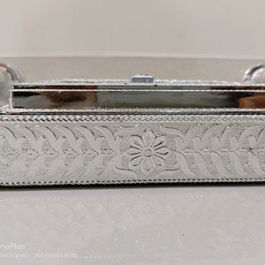 Traditional Silver Plated Dry Fruits Box