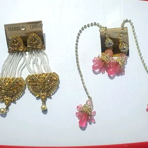 Combo Of 2 Heavy Traditional Earings