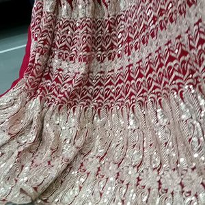 Red Beautiful Saree For Women