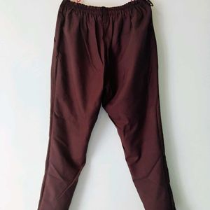 Brown Tapered Formal Tailored Trouser