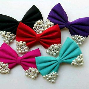 Beads Bow Clip