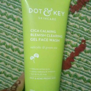 Dot Key Cica Calming Blemish Clearing Gel Face Was