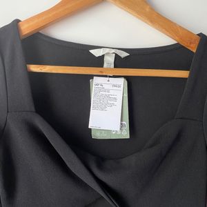 H&M Black Cut Out Dress 🤍 ( With Tag )