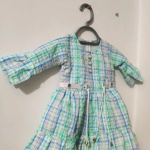 Frock For 3-6 Months Girl