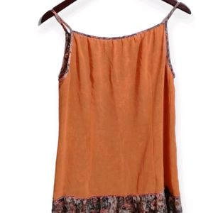 Sleeveless Floral Print Blouse (Woman)