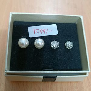 Brand New AVON 2 Set Earrings (4pcs)