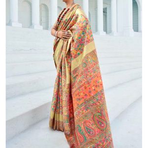 Kanjivaram Silk Blend Saree